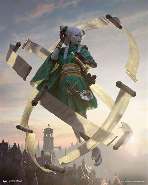 Tamiyo Collector Of Tales Mtg Art From War Of The Spark Set By Chase