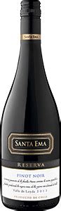 Santa Ema Reserva Pinot Noir Mesa De Cata La Cav