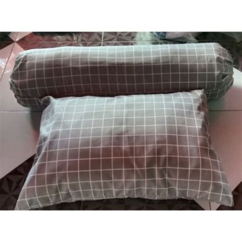 Jual Sarung Bantal Guling Motif Kotak Aesthetic Shopee Indonesia