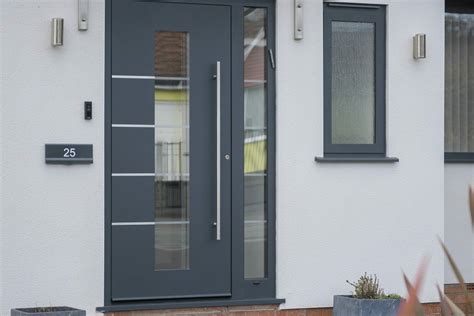 Contemporary Series Aluminium Entrance Doors Spitfire Doors Uk