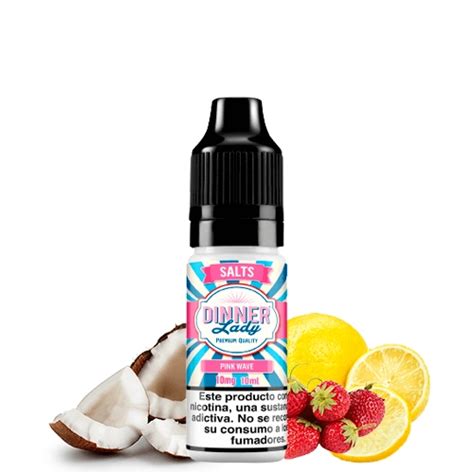 PINK WAVE DINNER LADY SALT 10 ml Líquido con SAIS DE NICOTINA