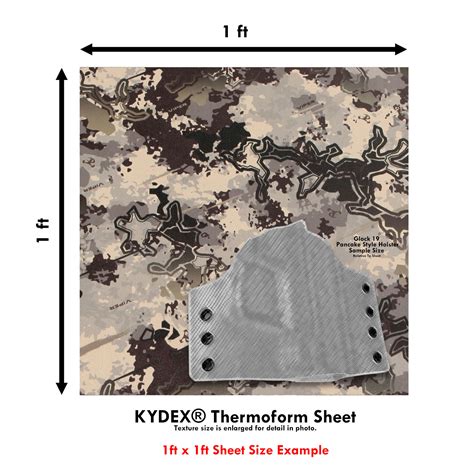 Kydex Sheet Truetimber Viper Western Infused Ft X