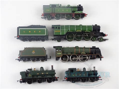 Lot 613 - A group of OO gauge steam locomotives by