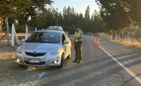 Ronda Focalizada De Carabineros En Ñuble Registró 61 Detenidos Y Más De 3700 Controles Y