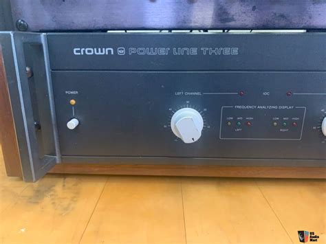 Crown Power Line Straight Line Preamp Fm Tuner Stack