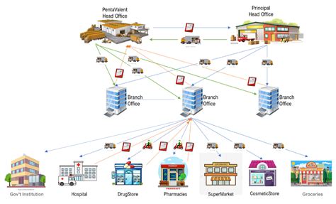 Supply Chain Distribution PT Penta Valent