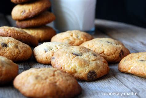 Galletas Con Pepitas De Chocolate Cocinera Y Madre