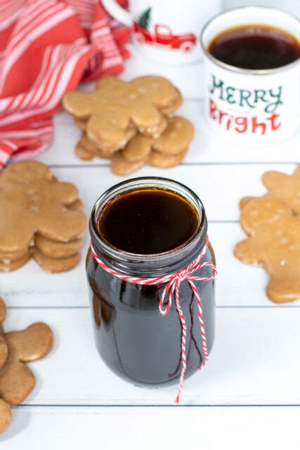 Gingerbread Simple Syrup For Coffee Or Cocktails The Schmidty Wife