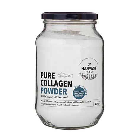 Buy Harvest Table Marine Collagen Powder 450g Halaal Certified King