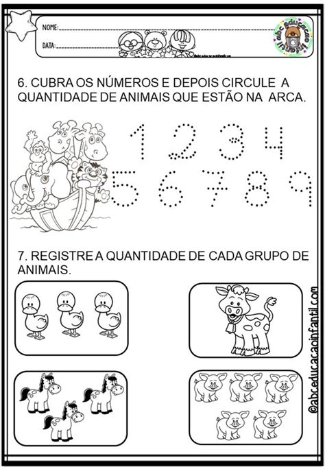 Atividades Dia Dos Animais Educação Infantil Abc Educação Infantil 1A2