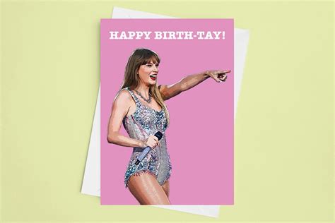 Taylor Swift Birthday Card Meme Card Funny Card Swifties - Etsy UK