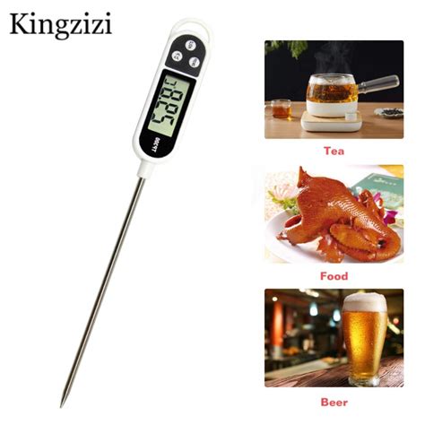 Tp Lcd Digital Meat Thermometer Electronic Cook Food Kitchen Bbq