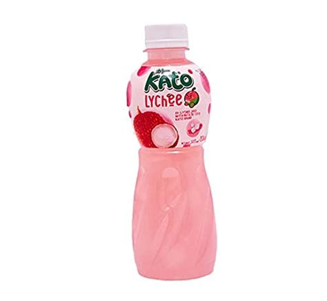 Kato Lychee Juice With Nata De Coco 320 Ml 1 Pc