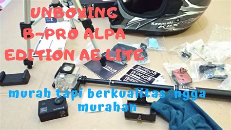 UNBOXING B PRO ALPHA EDITION LITE DAN TONGSIS MONOPOD B PRO YouTube