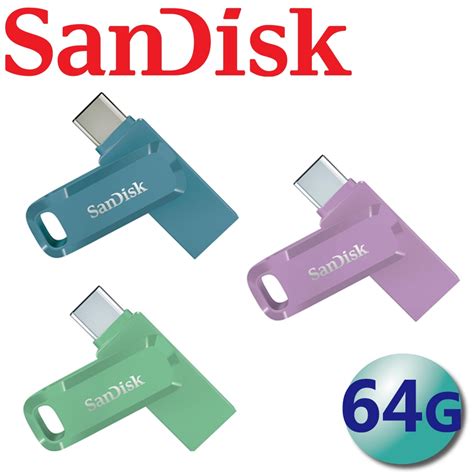 Sandisk 64gb Ultra Dual Drive Go Usb Type C 雙用隨身碟 64gb Yahoo奇摩購物中心