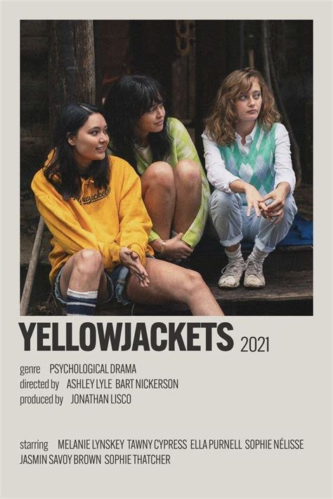 Yellowjackets Polaroid Poster 🐝🐝🐝 | Movies to watch teenagers, Indie ...