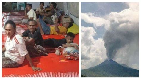 Dua Pengungsi Erupsi Gunung Lewotobi Laki Laki Melahirkan Begini