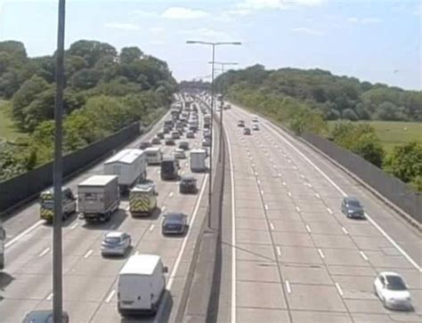 M25 Reopens After Car And Lorry Crash Near Wisley Recap Surrey Live