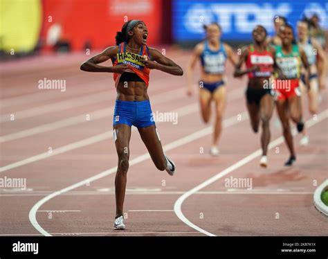 Sifan Hassan Of Netherlands Winning The Meter For Women During The