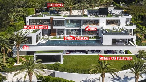 Bel Air Mega Mansion Bedrooms Helicopter Pad Sells For Million