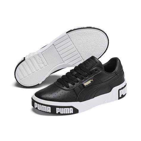 PUMA Leather Cali Bold Wn's Trainers in Metallic - Lyst