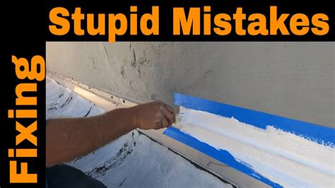 Diy Liquid Sealant How To Repair Flat Roof Flashing Leaks Easy And Fast Youtube