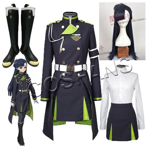 Anime Seraph Of The End Owari No Serafu Shigure Yukimi Cosplay Uniform