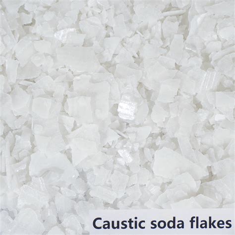 Caustic Soda Flakes Pearl Sodium Hydroxide Naoh High Purity 99 985 98 Caustic Soda