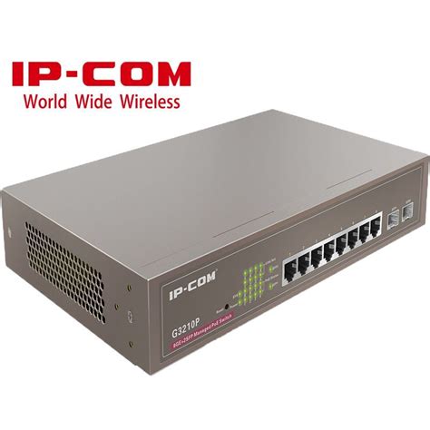 Ipcom Port Gigabit Sfp Managed Poe Switch Ip G P G P