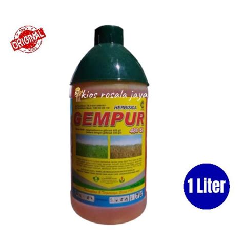 Jual Herbisida Gempur Sl Bahan Aktif Glifosat Shopee Indonesia