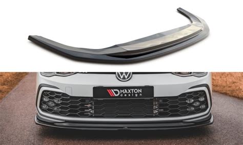 Vw Golf 8 Gti 2019 Frontsplitter V5 Maxton Design Ddesign