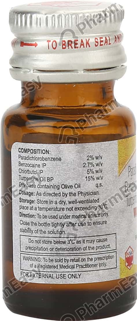 Waxonil Activ Bottle Of 10ml Ear Drops Uses Side Effects Price