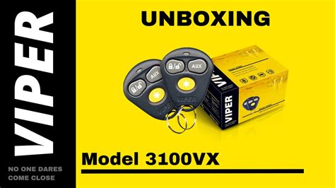 UNBOXING Alarma Viper 3100VX YouTube