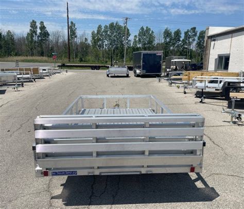 72 X 10 Sport Haven Deluxe Utility Trailer W Bi Fold Ramp Bay