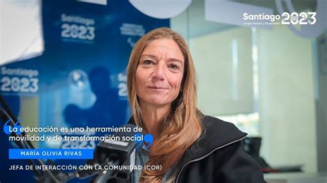 Conoce A María Olivia Rivas Jefa De Interacción Con La Comunidad Cor 💙