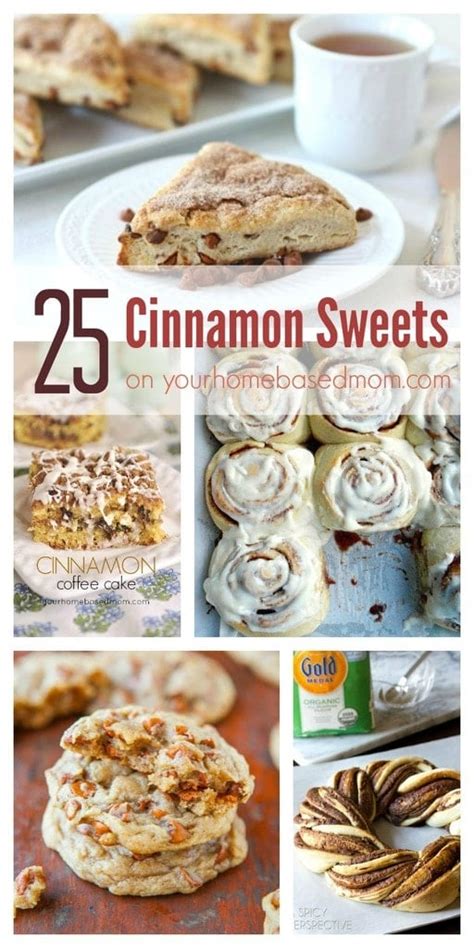25 Cinnamon Treats Your Homebased Mom