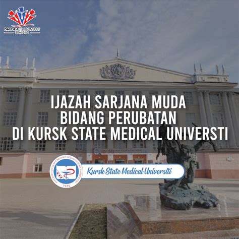 Ijazah Sarjana Muda Bidang Perubatan Di Kursk State Medical University