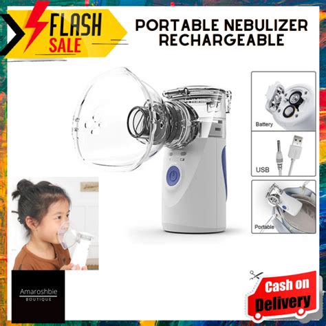 Amaroshbie Authentic Portable Nebulizer For Asthma Original Health