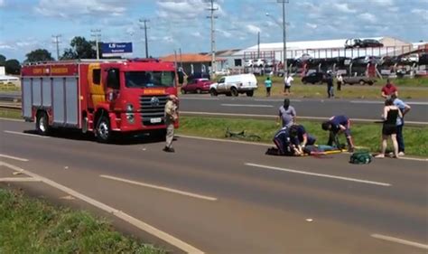 Homem é atropelado na BR 277 em Guarapuava Campos Gerais e Sul G1