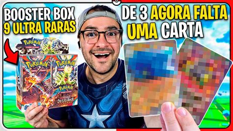 Essa Booster Box Est Estourada De Cartas Raras Do Pok Mon Tcg