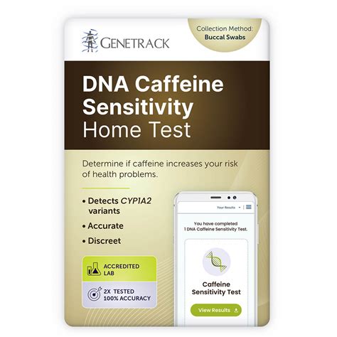 Dna Caffeine Sensitivity Test Genetrack Uk