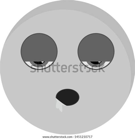 Sleep Emoji Icon Trendy Style Isolated Stock Vector Royalty Free