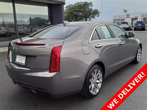 Certified Pre Owned 2017 Cadillac ATS 2 0L Turbo Luxury AWD 4D Sedan