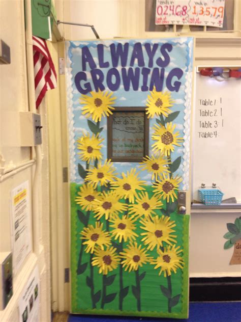 Spring Classroom Door Decorations