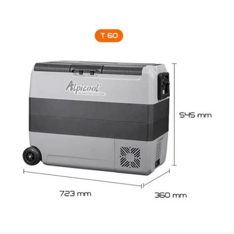 Tủ lạnh mini Alpicool T60 60 lít