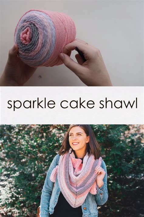 Crochet Sparkle Cake Shawl Free Pattern Tutorial Artofit