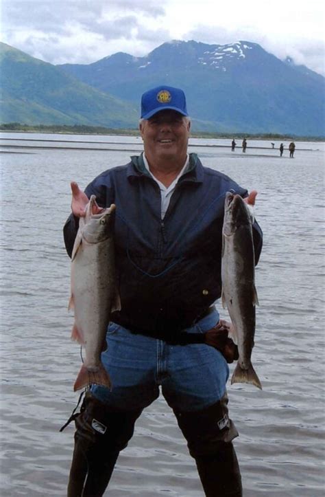 Free Picture Fisherman Chinook Fish