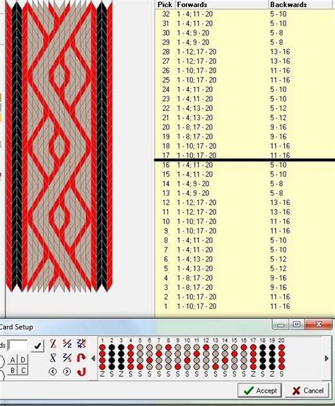 Tablet Weaving Pattern Tablets Tablet Weaving Patterns Inkle