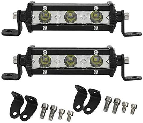 Willpower Pcs Inch W Single Row Led Light Bar Low Profile Ultra