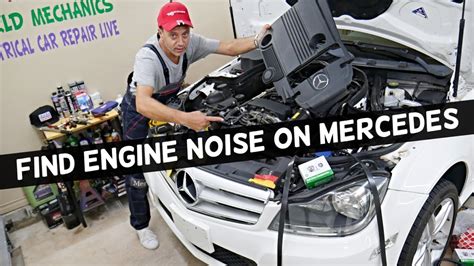 How To Find Engine Noise Whine On Mercedes Youtube